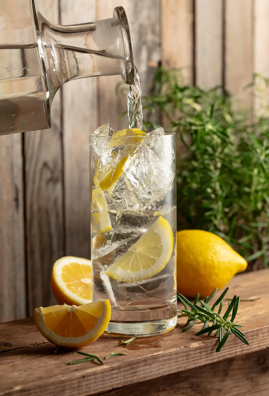 Sortiment alkoholfreier Getränke und Softdrinks
